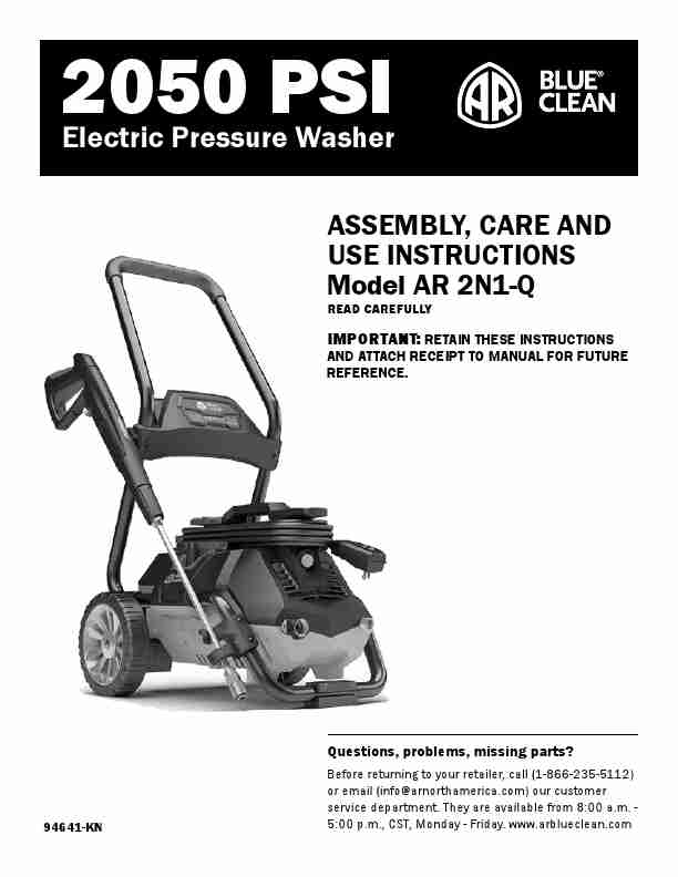 Blue Clean 2050 Psi Pressure Washer Manual-page_pdf